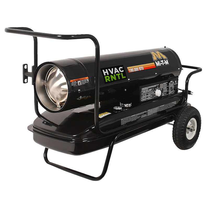 K Btu Direct Fired Portable Heater Image - HVAC RNTL