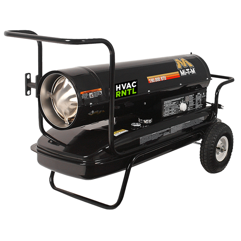K Btu Direct Fired Portable Heater Image - HVAC RNTL