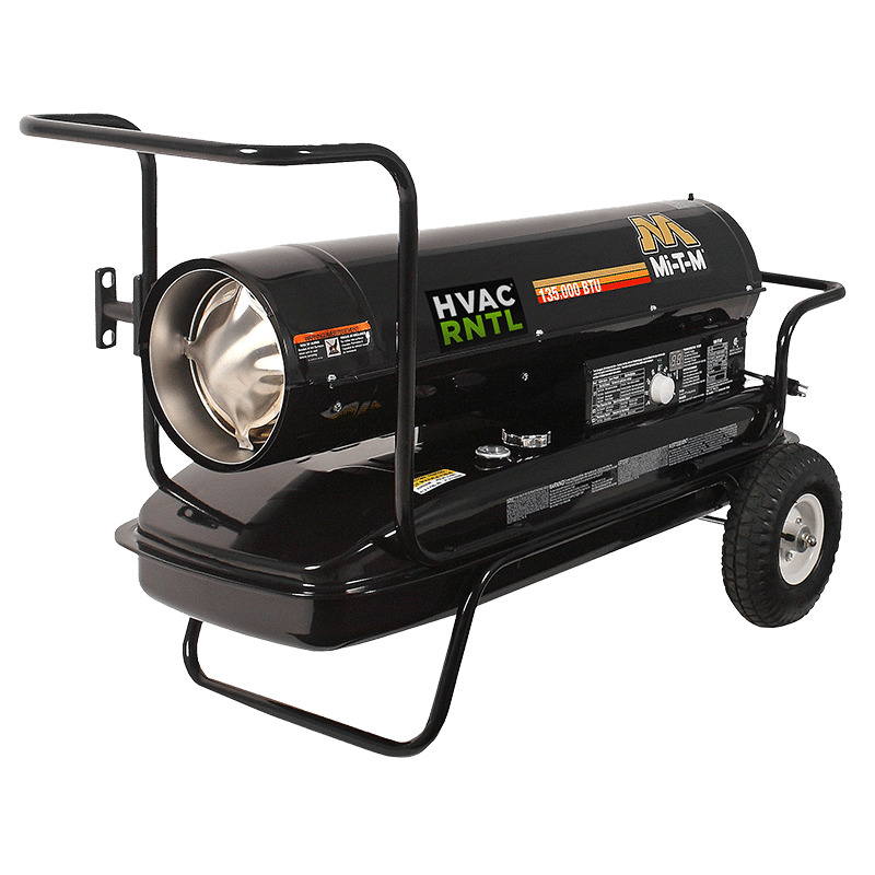 K Btu Direct Fired Portable Heater Image - HVAC RNTL